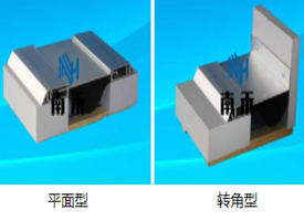 外墙双卡锁型变形缝装置